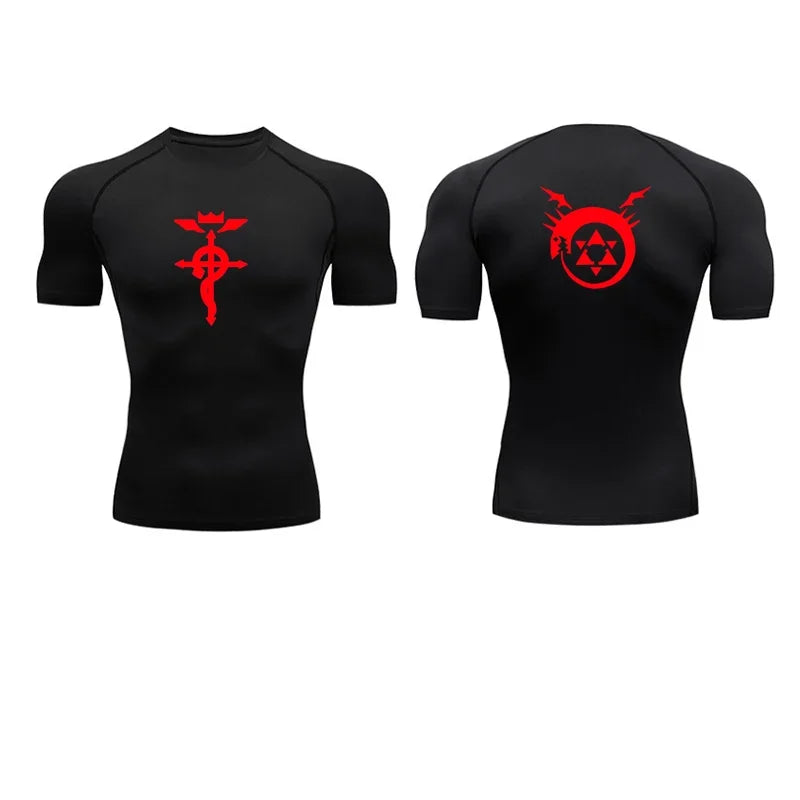 Full Metal Alchemist Compression Shirt