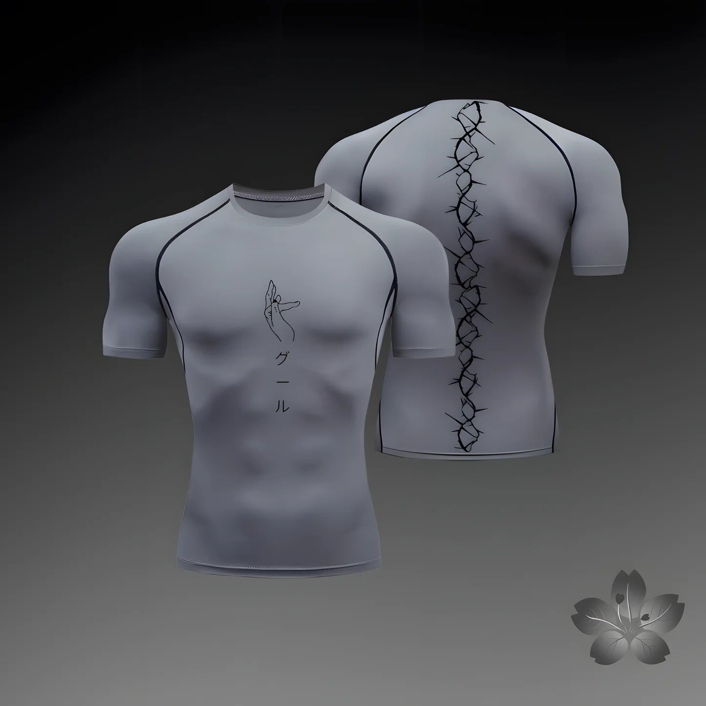 Kaneki compression shirt