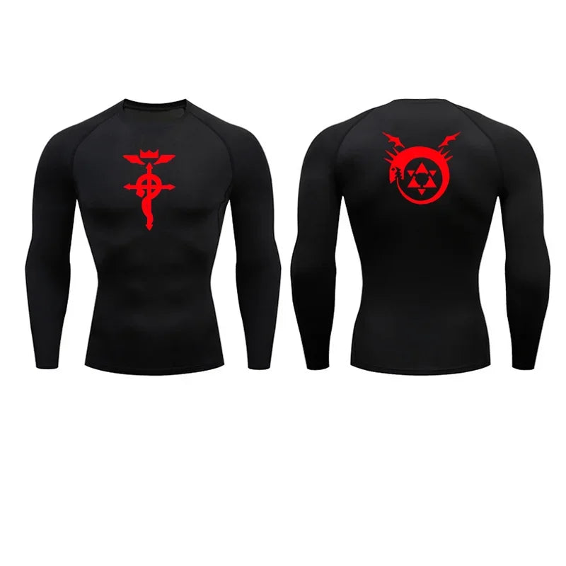 Full Metal Alchemist Compression Shirt