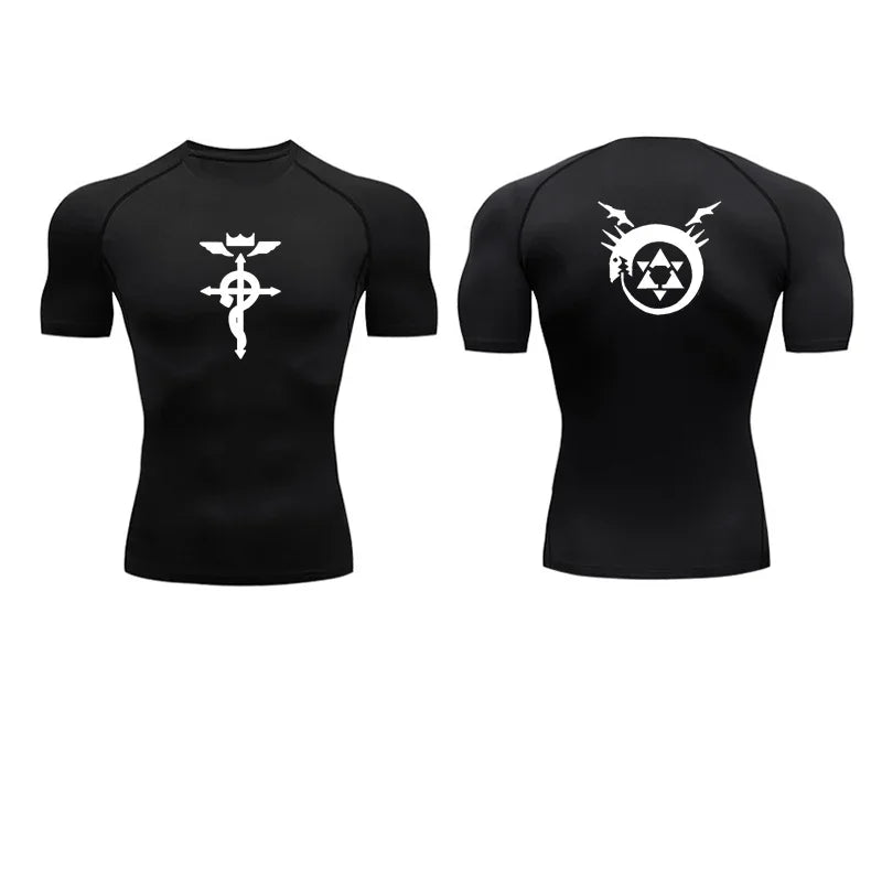 Full Metal Alchemist Compression Shirt